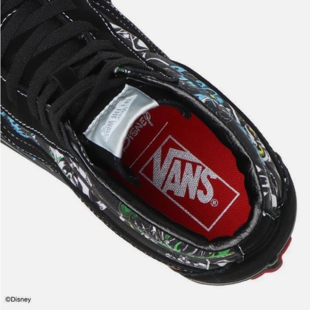 SOLD 🎉DISNEY x VANS SK8-HI 100yrs Villains Shoes Men's Size 11.5  Women's 13 - Picture 6 of 6